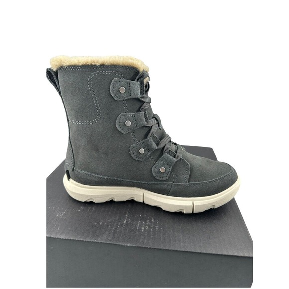 Sorel Women's Explorer Next Joan Waterproof Insulated Boot - Grill/Fawn NWB 6.5 - Picture 12 of 16